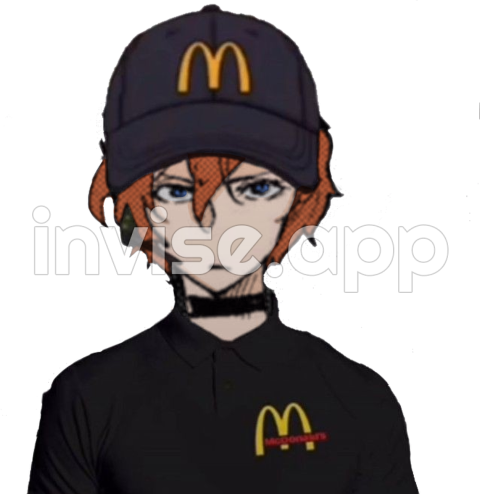 Mcdonald Chuuya Coloured Pfp Ibispaint - Black Pfp 300X300